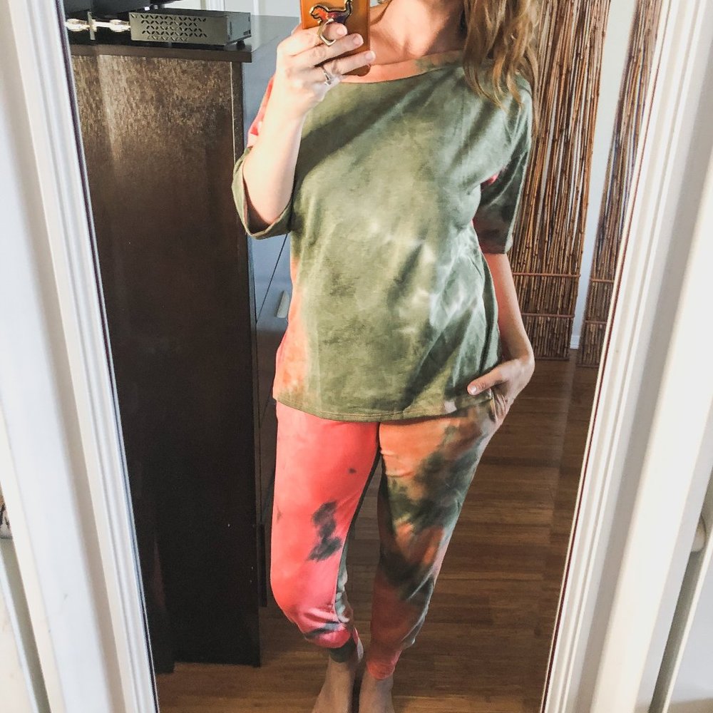 Ellis Tie Dye Jogger Set